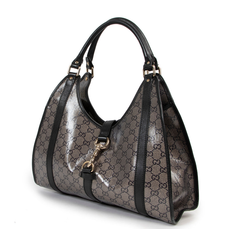 Gucci Crystal Monogram Medium Joy Shoulder Bag