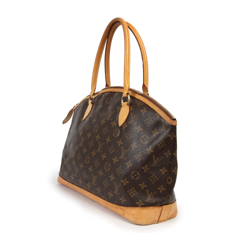Shop authentic second hand designer vintage Louis Vuitton Horizontal Lockit Monogram Canvas Bag at Labellov