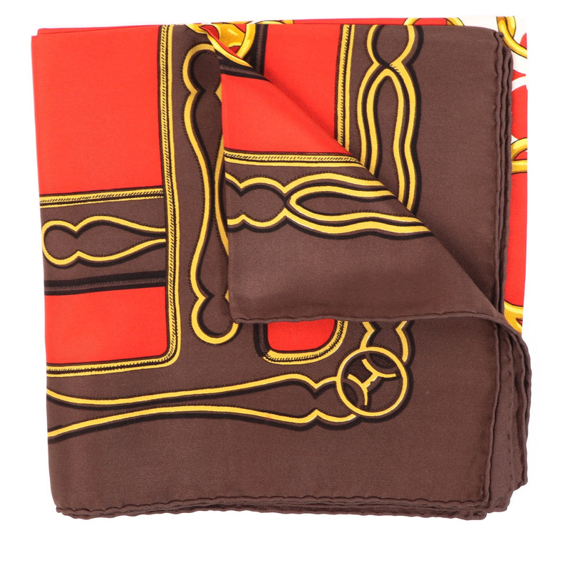 Buy an authentic Hermès Carré Maillons Silk Scarf in excellent condition at Labellov in Antwerp.