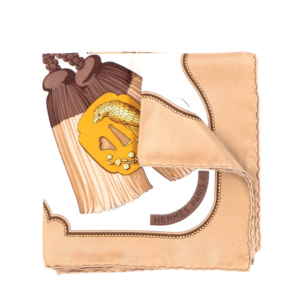 Buy an authentic second-hand Hermès Tsubas Silk Scarf in very good condition at Labellov in Antwerp.