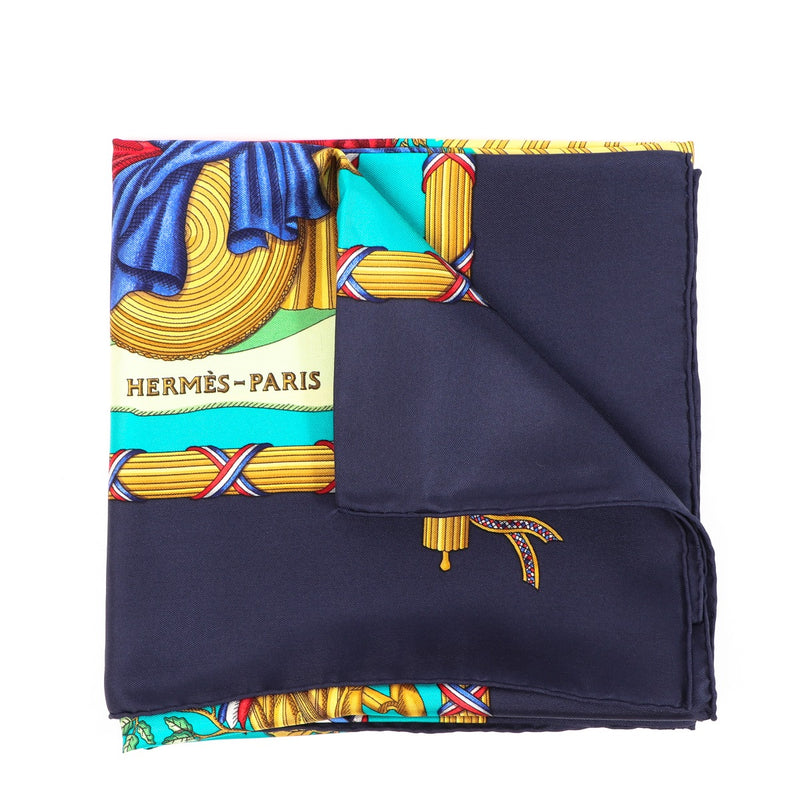 Buy an authentic second-hand Hermès Carré Liberté Egalité Fraternité 1789 Silk Scarf in very good condition at Labellov in Antwerp.