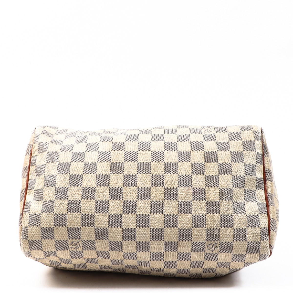 Buy an authentic second-hand Louis Vuitton Damier Azur Canvas Speedy 30 Top Handle Bag in very good condition at Labellov in Antwerp.