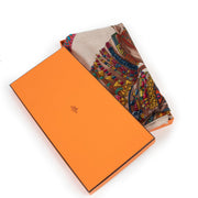 Shop safe online at Labellov in Antwerp this 100% authentic second hand Hermès Cashmere La Danse Du Cheval Marwari Scarf