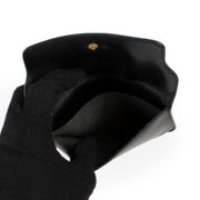 Buy an authentic second hand Delvaux Black Diabolo Jumping Leather Wallet in good pre-loved condition at Labellov