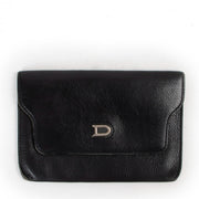 Buy an authentic second hand Delvaux Black Diabolo Jumping Leather Wallet in good pre-loved condition at Labellov