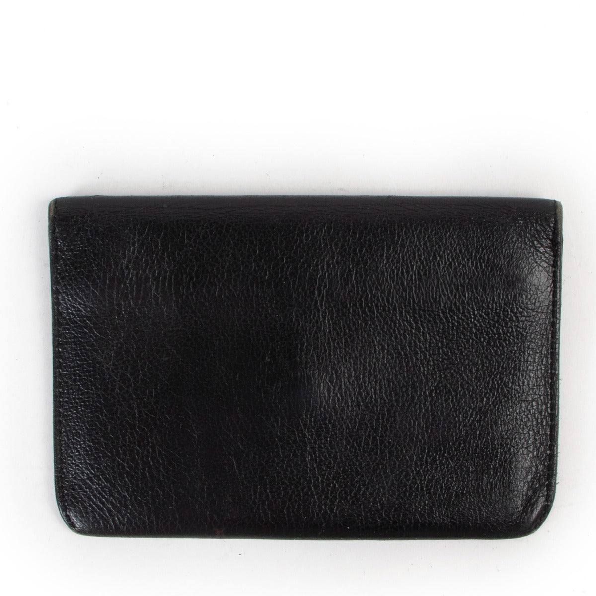 Buy an authentic second hand Delvaux Black Diabolo Jumping Leather Wallet in good pre-loved condition at Labellov