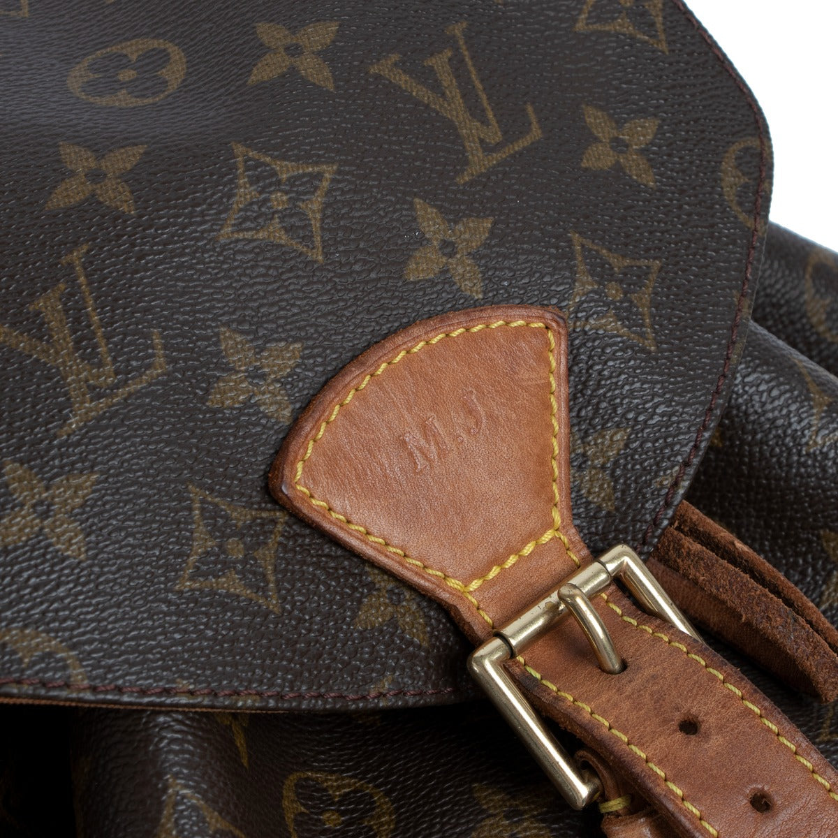 Shop authentic second hand vintage Louis Vuitton Montsouris GM Monogram Canvas Backpack at Labellov