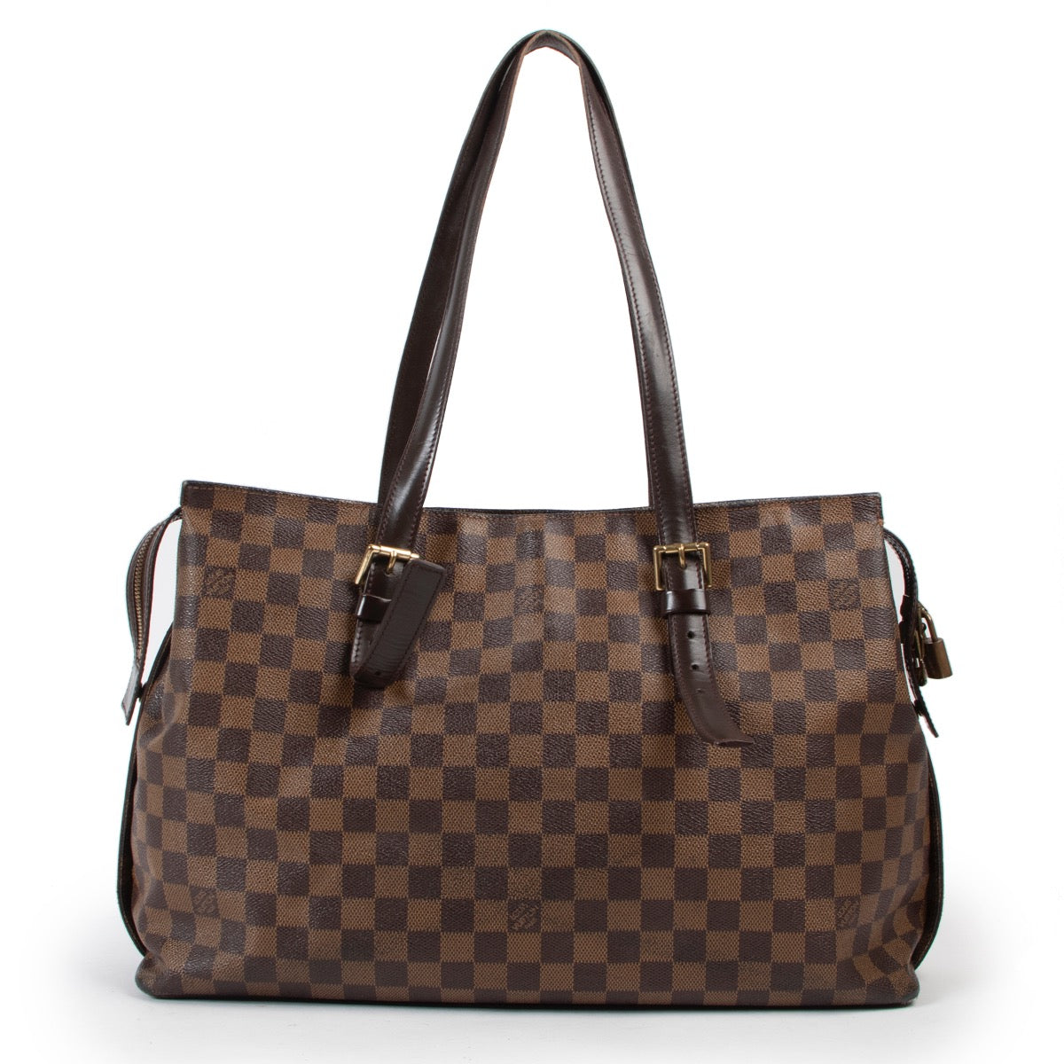 Buy an authentic second hand Louis Vuitton Chelsea Damier Ebene Shoulder Bag in good pre-loved condition at Labellov