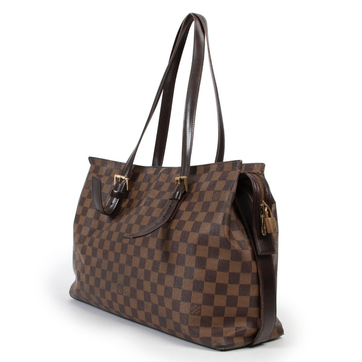 Buy an authentic second hand Louis Vuitton Chelsea Damier Ebene Shoulder Bag in good pre-loved condition at Labellov