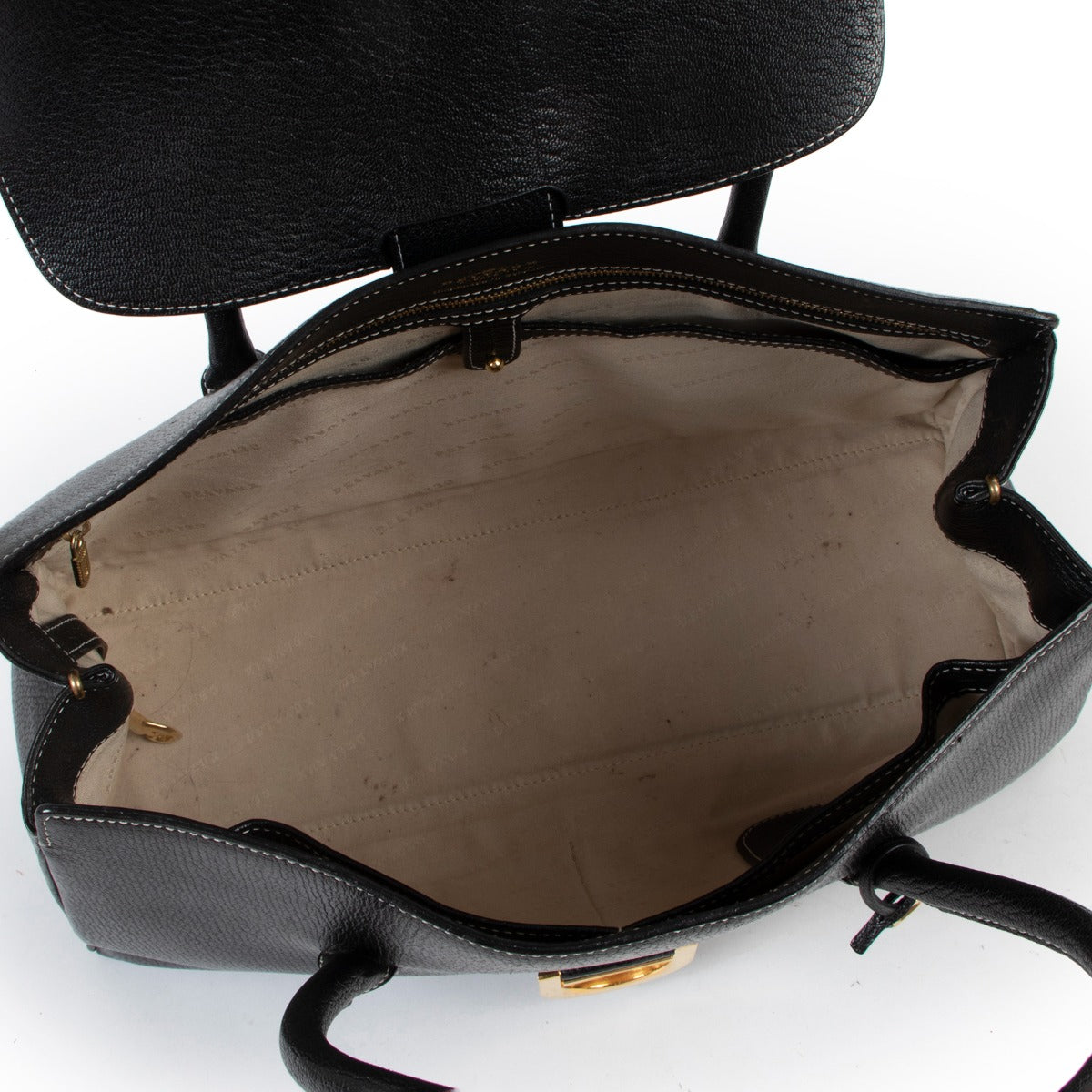 Shop authentic second hand vintage Delvaux Brillant Cabriolet Goatskin Handbag at Labellov
