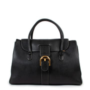 Shop authentic second hand vintage Delvaux Brillant Cabriolet Goatskin Handbag at Labellov