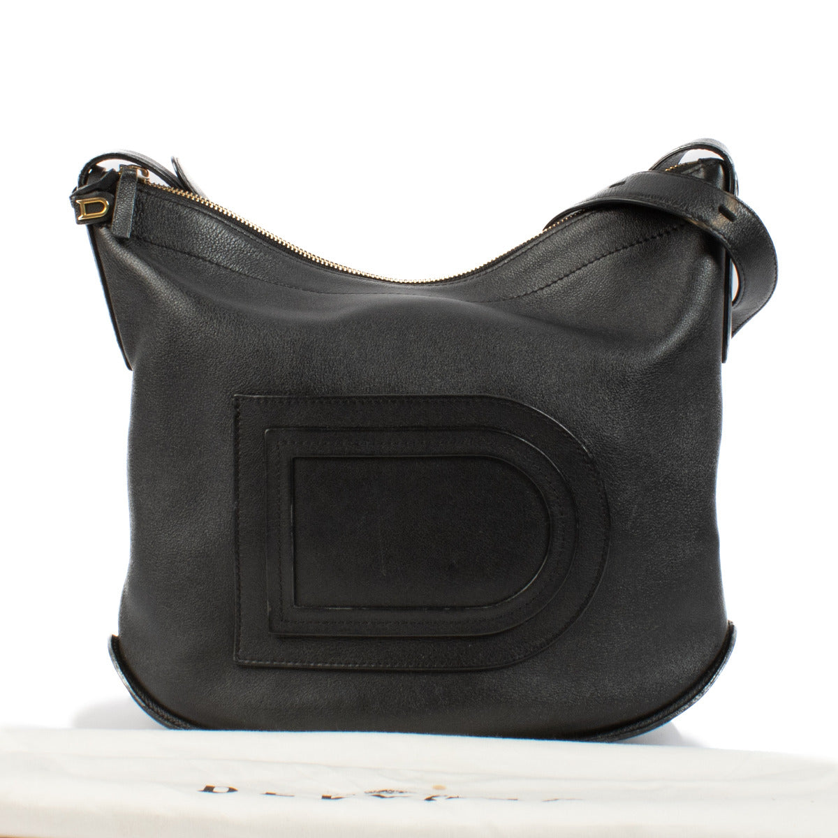 Koop en verkoop uw authentieke designer Delvaux Black Pin Baudrier Crossbody Bag aan de beste prijs bij Labellov tweedehands