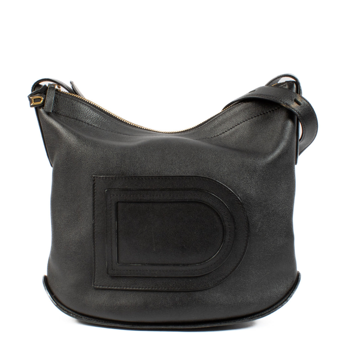Delvaux Black Pin Baudrier Crossbody Bag aan de beste prijs bij Labellov tweedehands