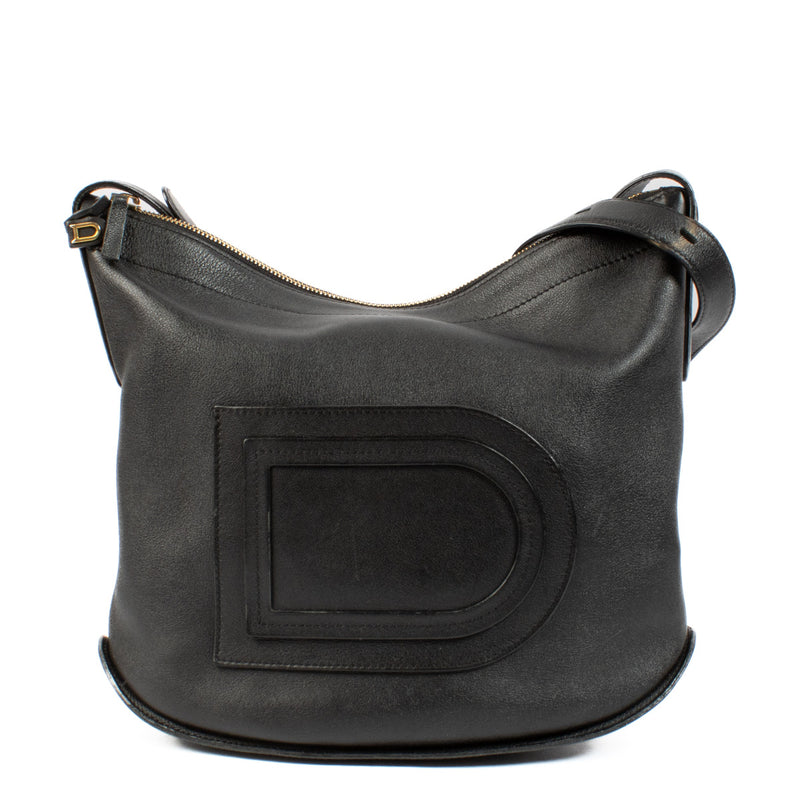 Delvaux Black Pin Baudrier Crossbody Bag aan de beste prijs bij Labellov tweedehands