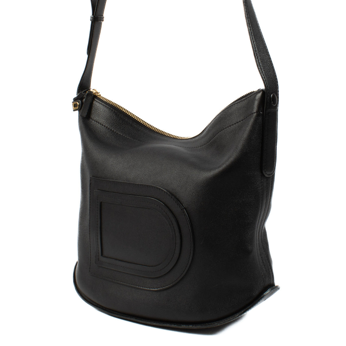 Sac bandoulière Delvaux Pin Baudrier noir