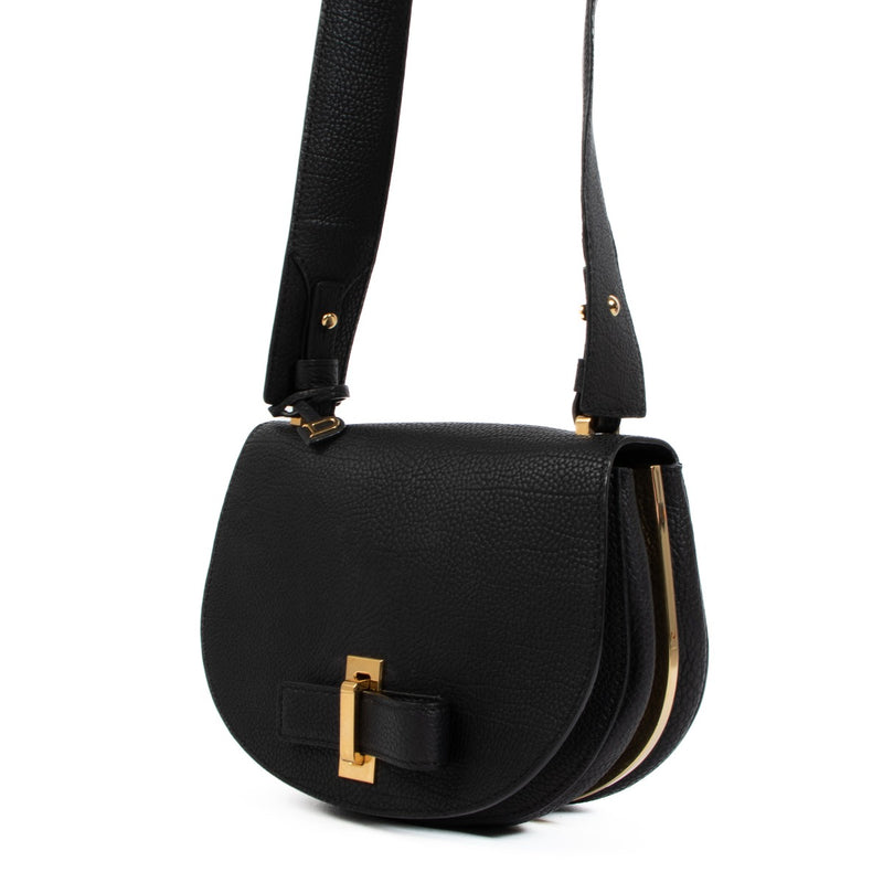 Delvaux Le Mutin Mini Black Cripsy Calf