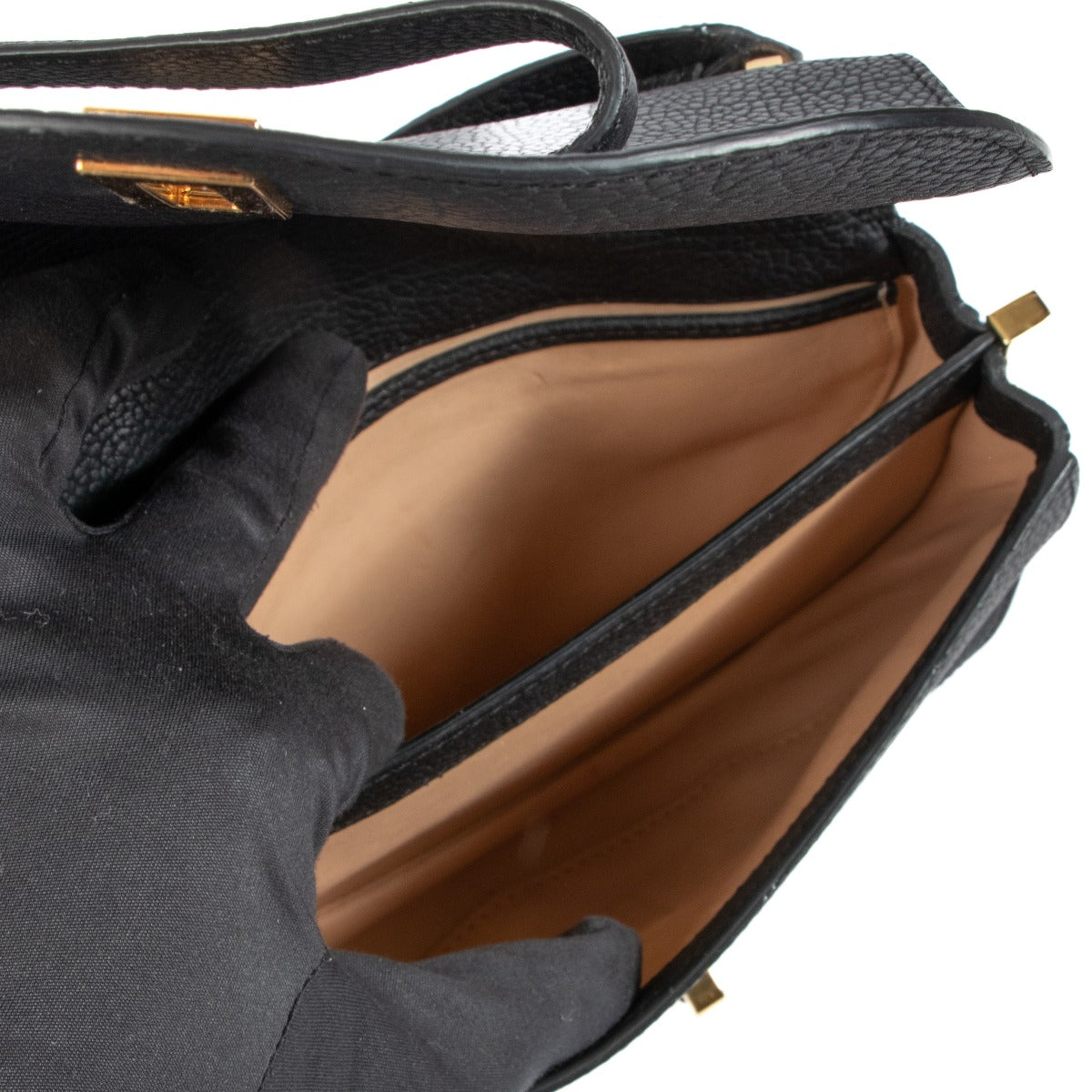 Delvaux Le Mutin Mini Veau Cripsy Noir