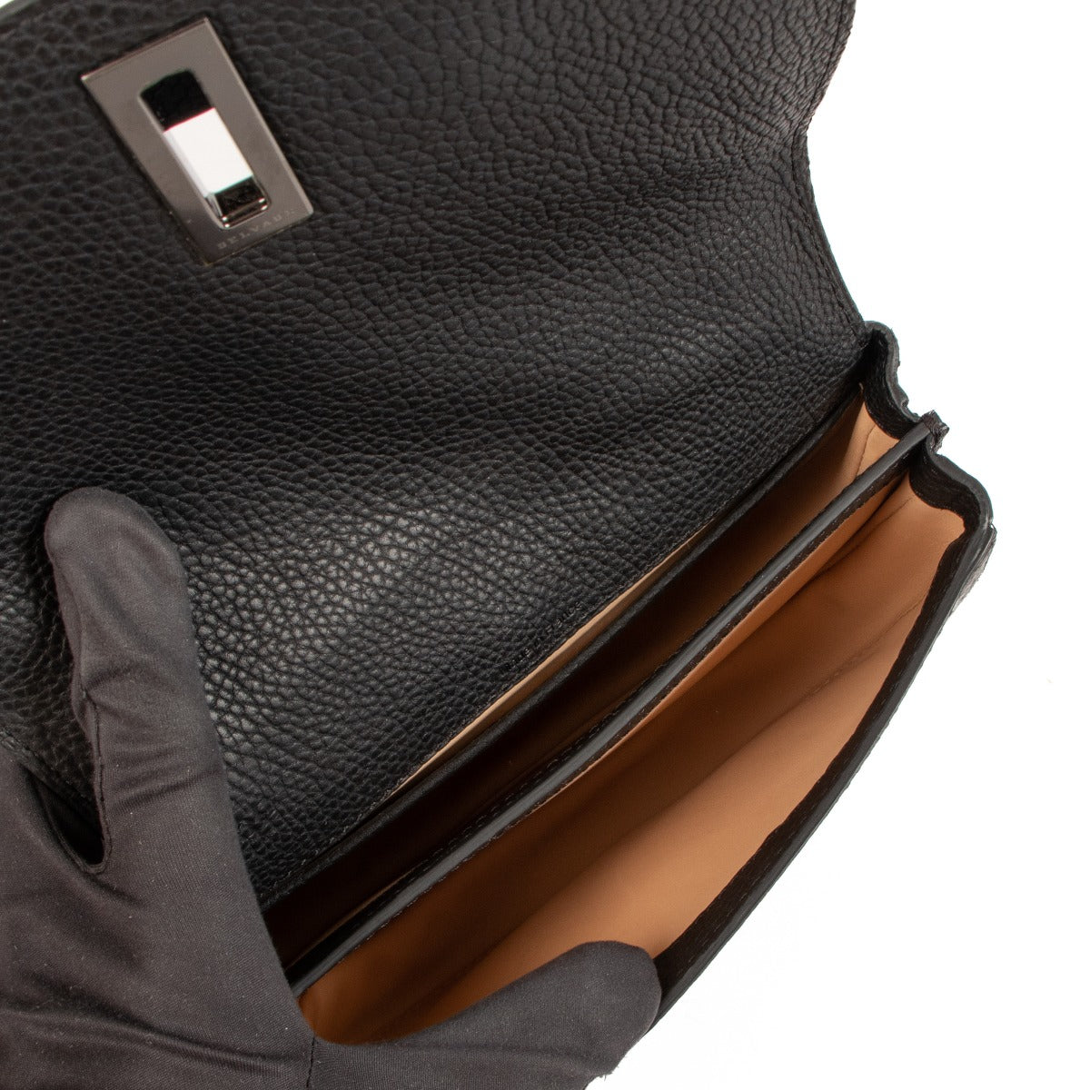 Delvaux Le Mutin Mini Black Crispy Calf