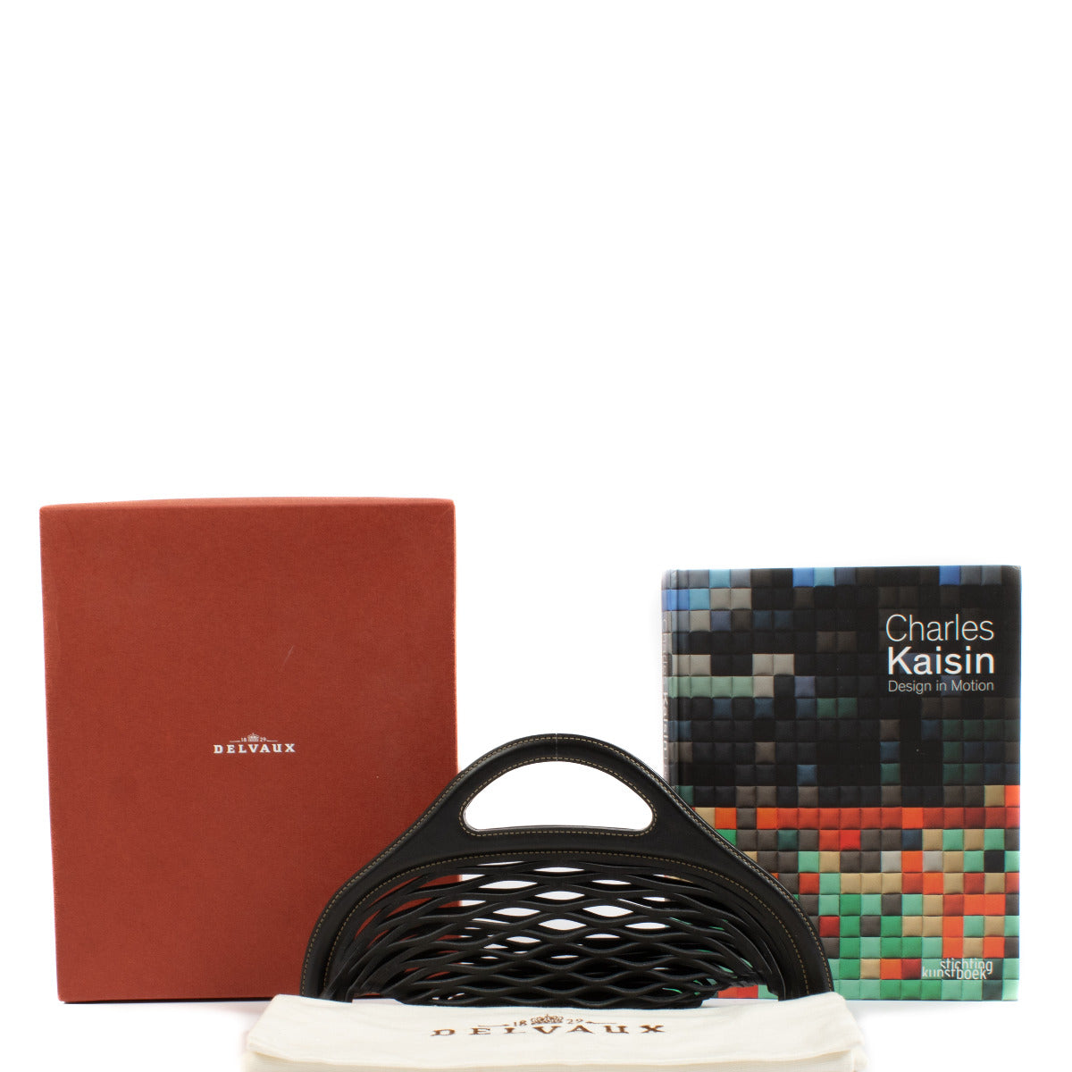 Delvaux Black Kaisin The Basket Bag