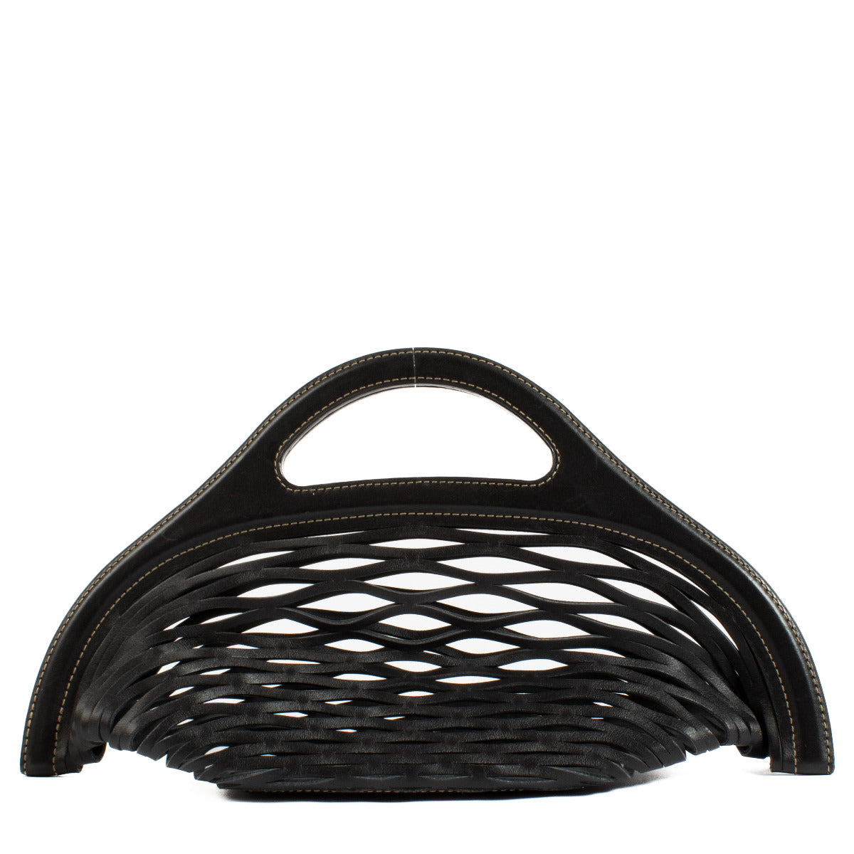 Delvaux Black Kaisin The Basket Bag