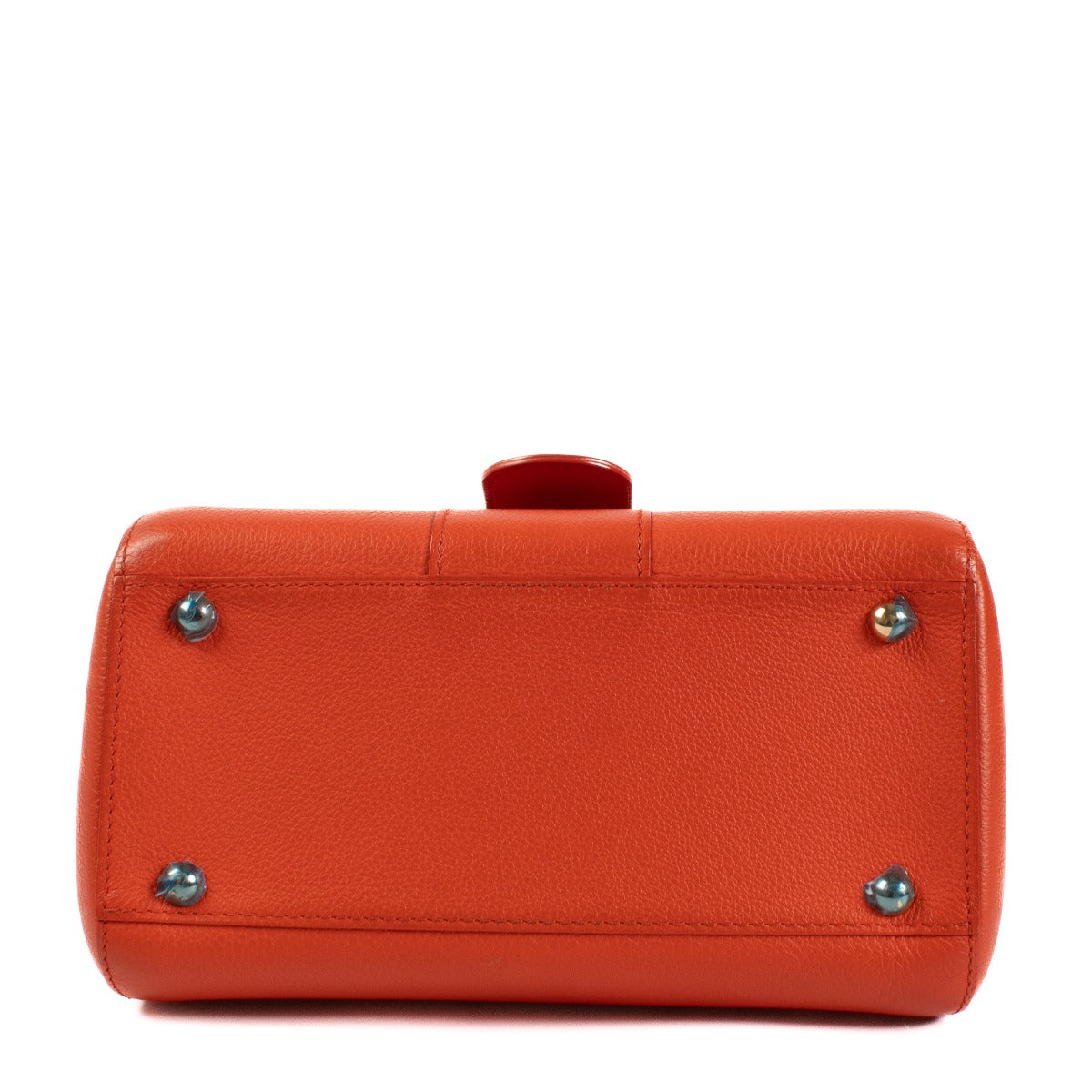 Sac Delvaux Piment Sellier Brillant Mini