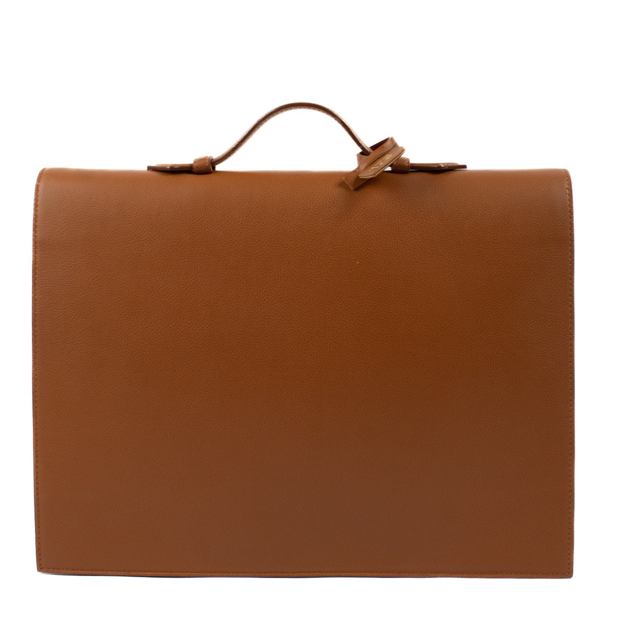 shop 100% authentic second hand Delvaux Cognac Leather Consulat Briefcase on Labellov.com