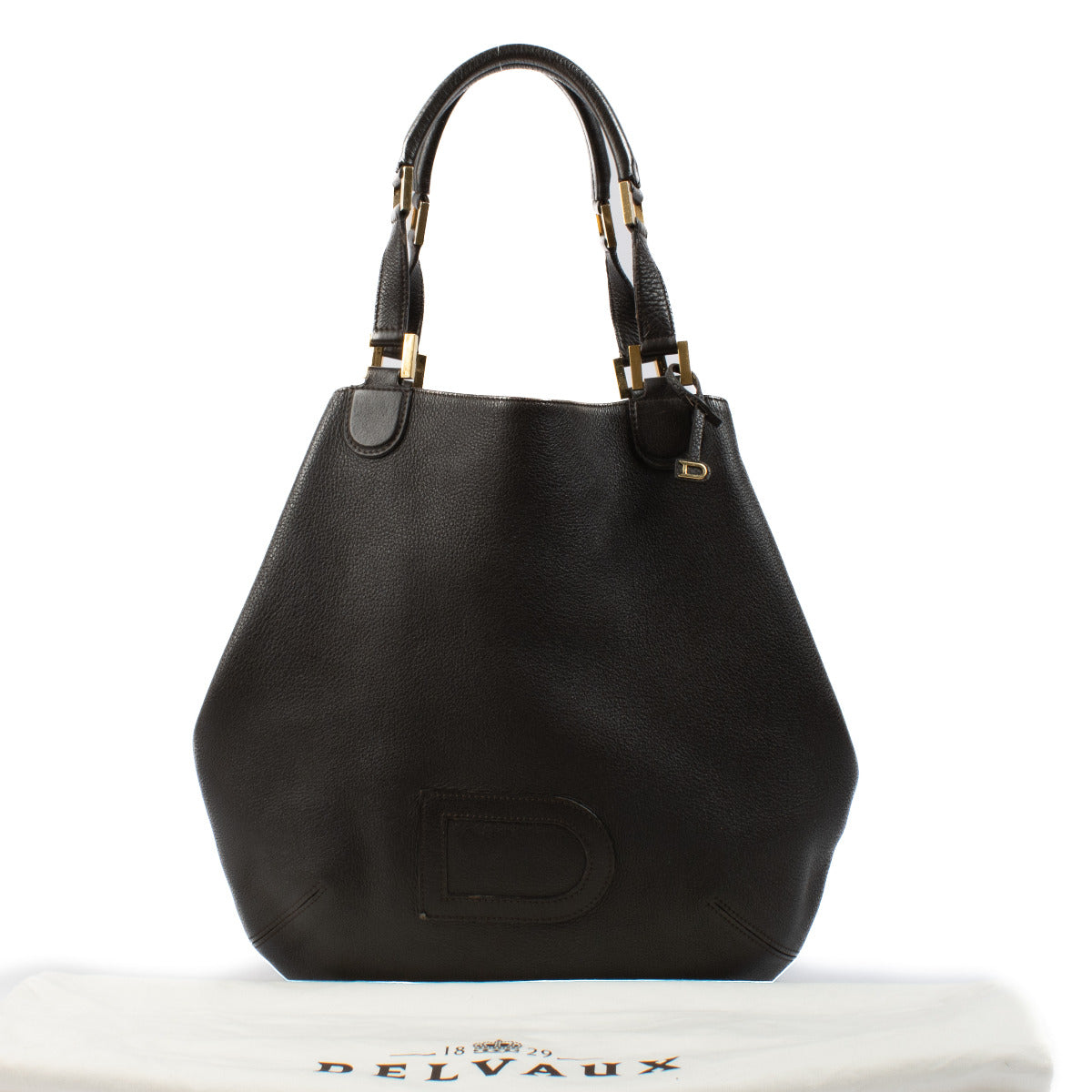 Delvaux Cafe Taurillon Louise Cabas