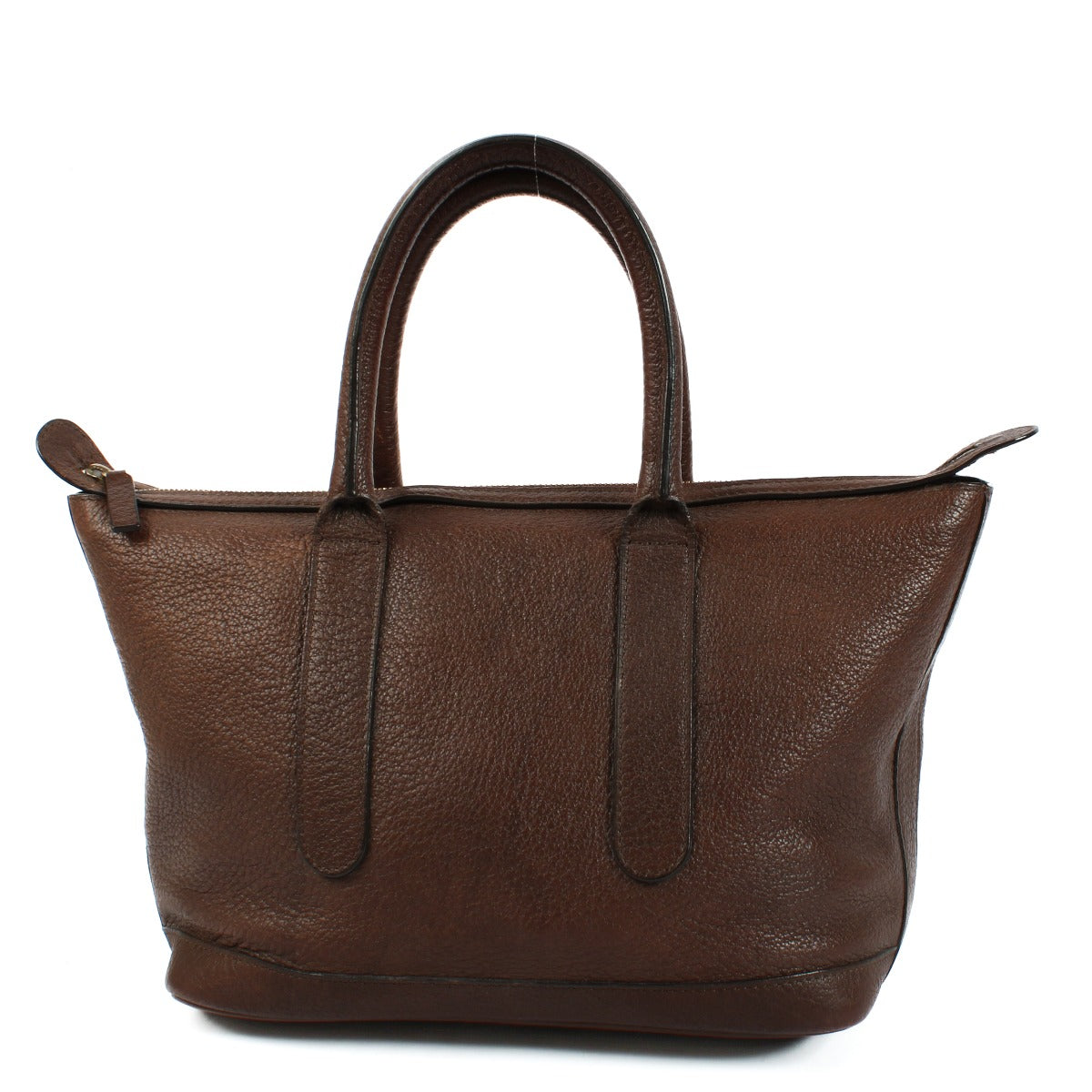 shop 100% authentic second hand Delvaux Brown Vintage Top Handle Bag on Labellov.com
