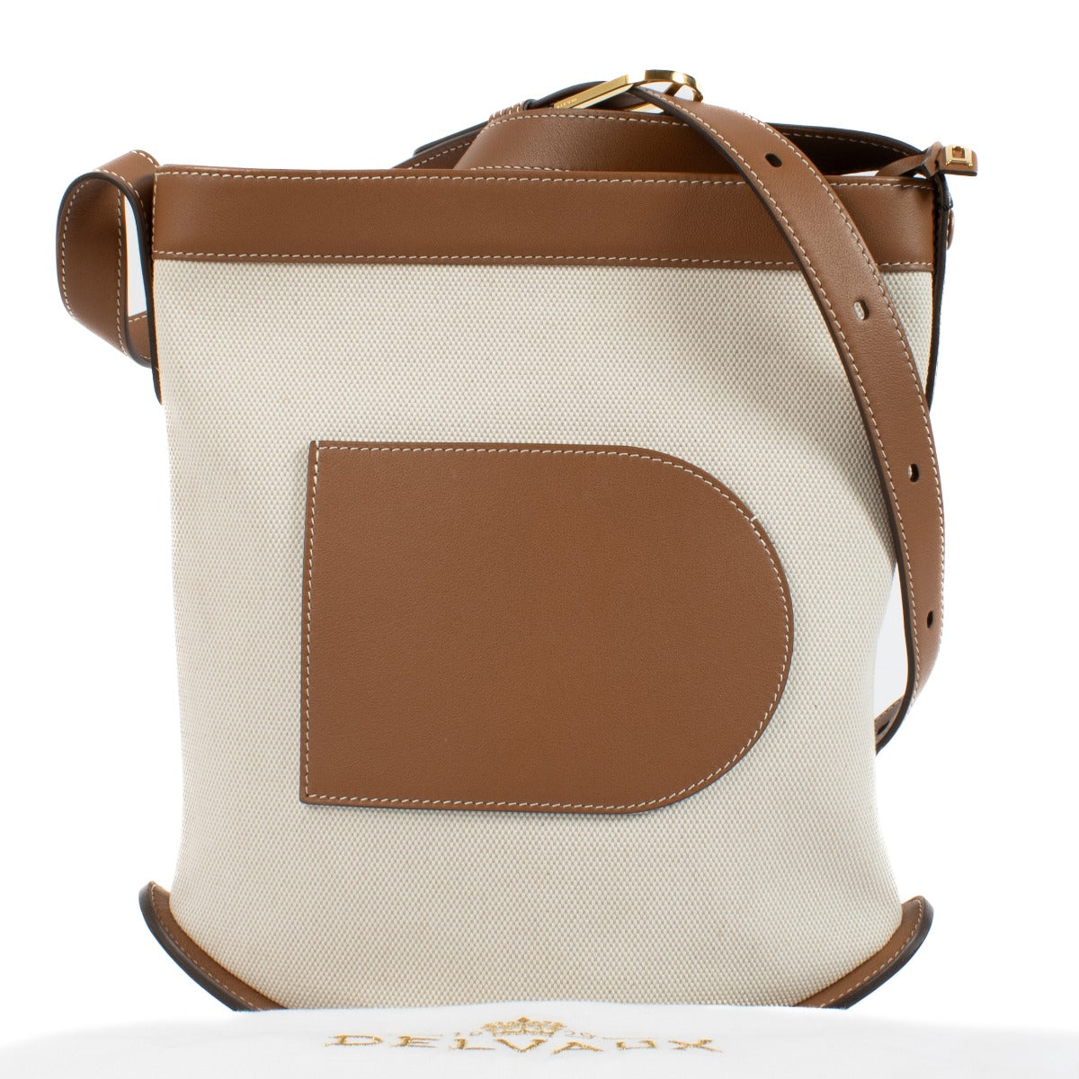 Sac Delvaux Pin Daily en toile et cuir
