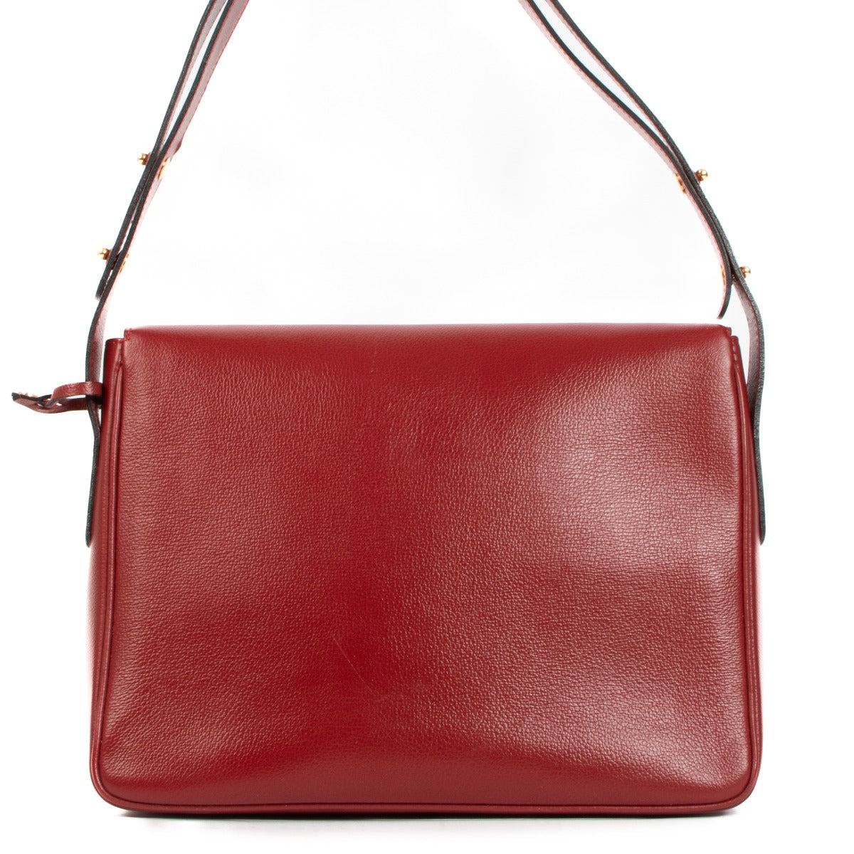 Sac bandoulière Delvaux Poirier Rouge Jumping