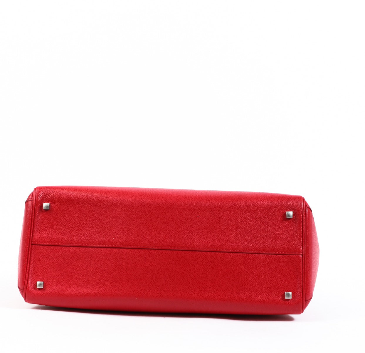 Delvaux Tempête Business Rode Leren Handtas
