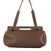 shop 100% authentic second hand Delvaux Brown Benjamin PM Shoulder Bag on Labellov.com