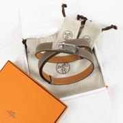 Hermès Kelly 18 Etoupe Epsom Belt PHW for the best price at Labellov secondhand luxury in Antwerp and Knokke