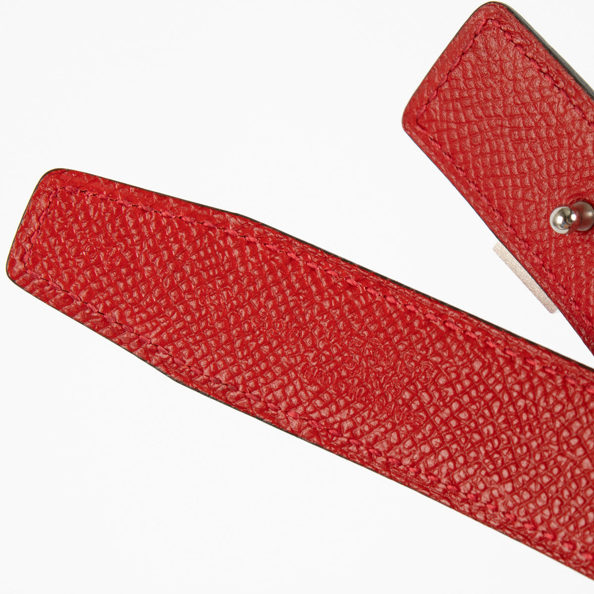 Hermès Constance Riem Magnolia & Rouge Casaque - maat 80