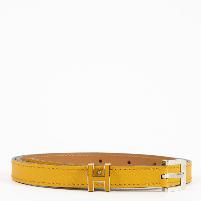 Hermès Pop H 15 Jaune Ambre Belt - size 85