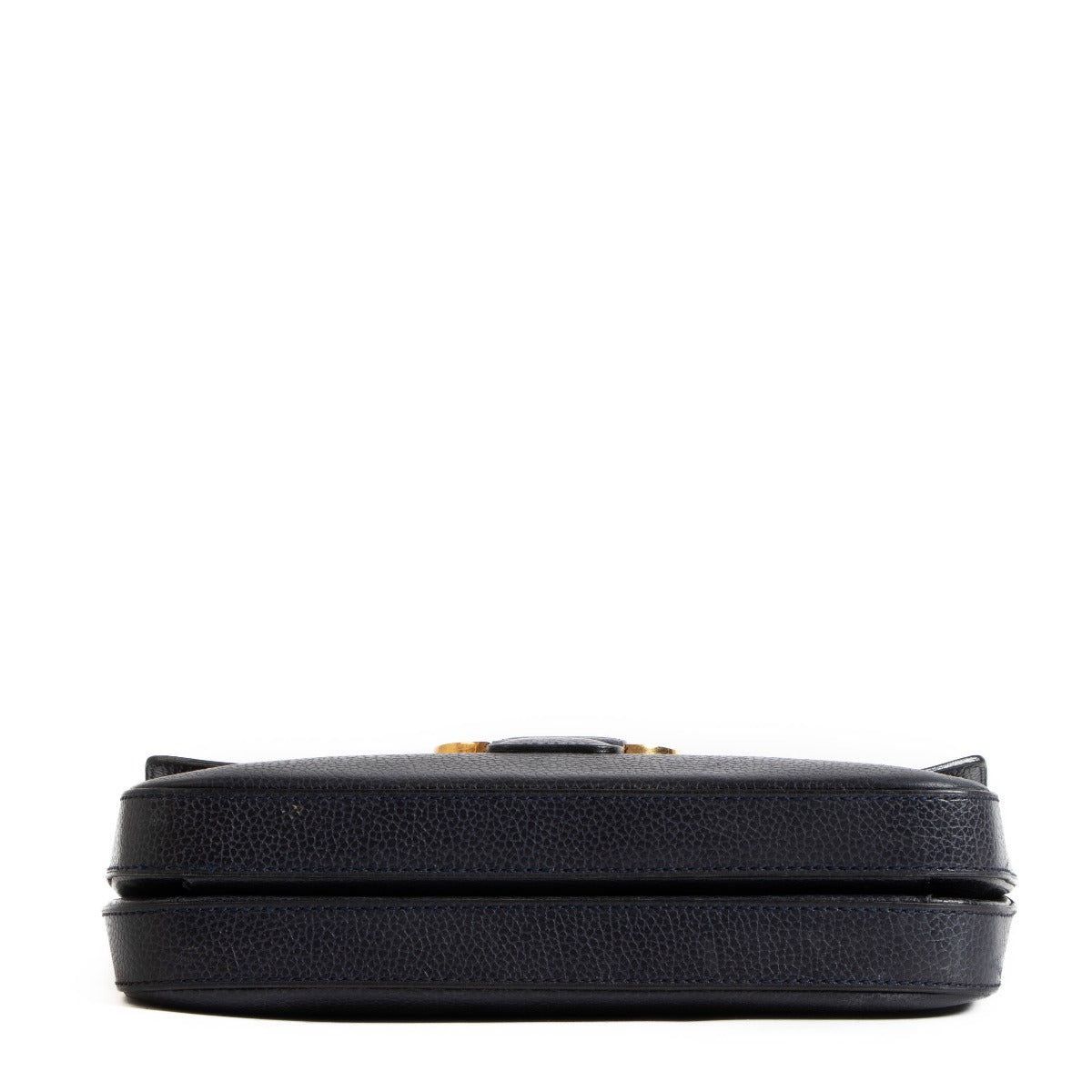 Delvaux 1989 Citoyen Blue Shoulder Bag