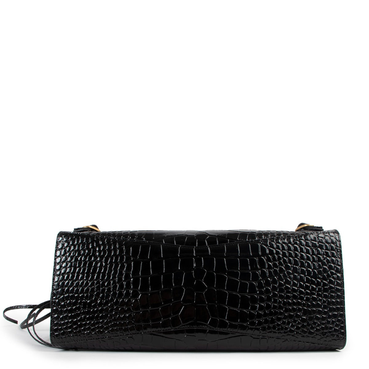 Balenciaga Neo Classic Crocodile Embossed Handbag