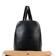 Shop second hand vintage Louis Vuitton Black Gobelins Epi Leather Backpack at Labellov