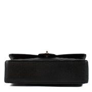 Shop safe online at Labellov in Antwerp, Brussels and Knokke this 100% authentic second hand Chanel Black Caviar Medium Classic Flap Bag