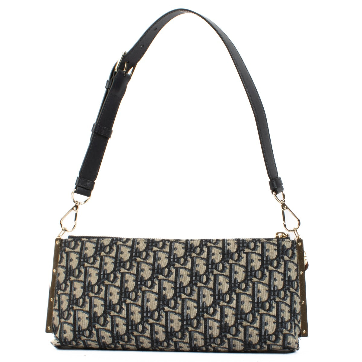 Shop 100% authentic Christian Dior Blue Oblique Shoulder Bag at Labellov.com.