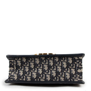 Christian Dior 30 Montaigne Blue Oblique Chain Bag