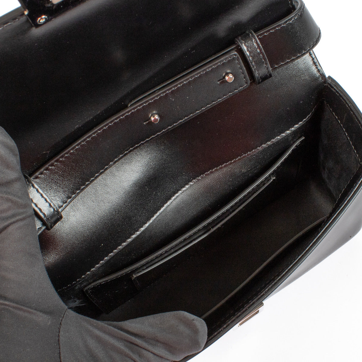 Sac bandoulière Givenchy 4G moyen en cuir de veau noir