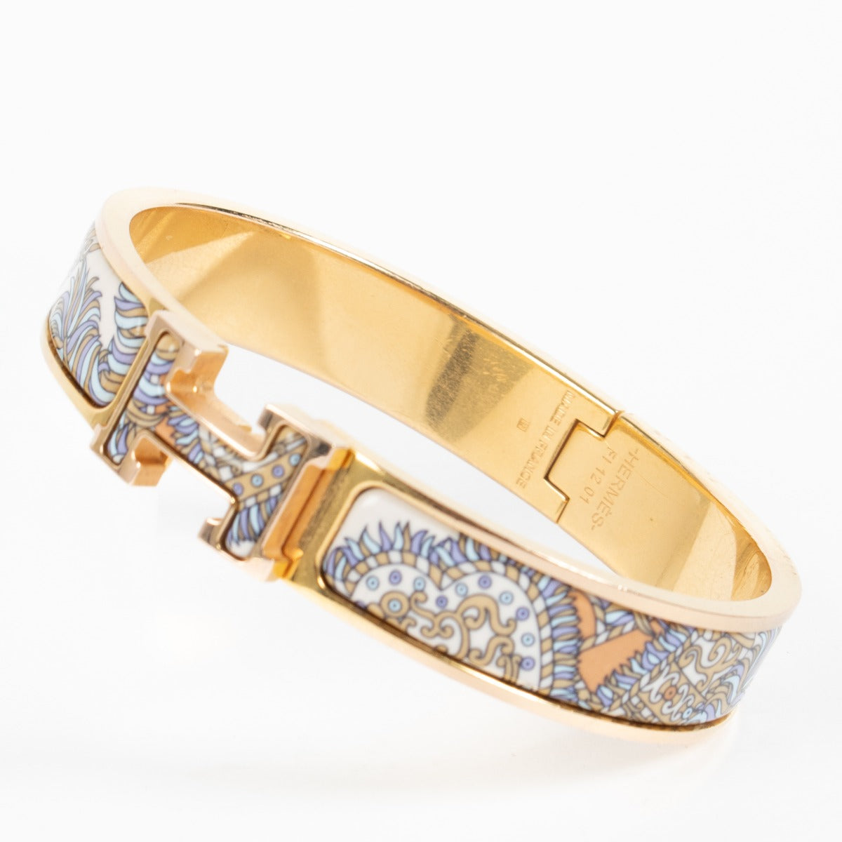 Hermès Sous l'Egide de Mars Clic H Bracelet