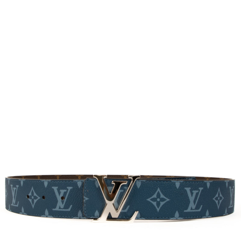 Louis Vuitton Monogram Reversible Initials Riem - maat 90