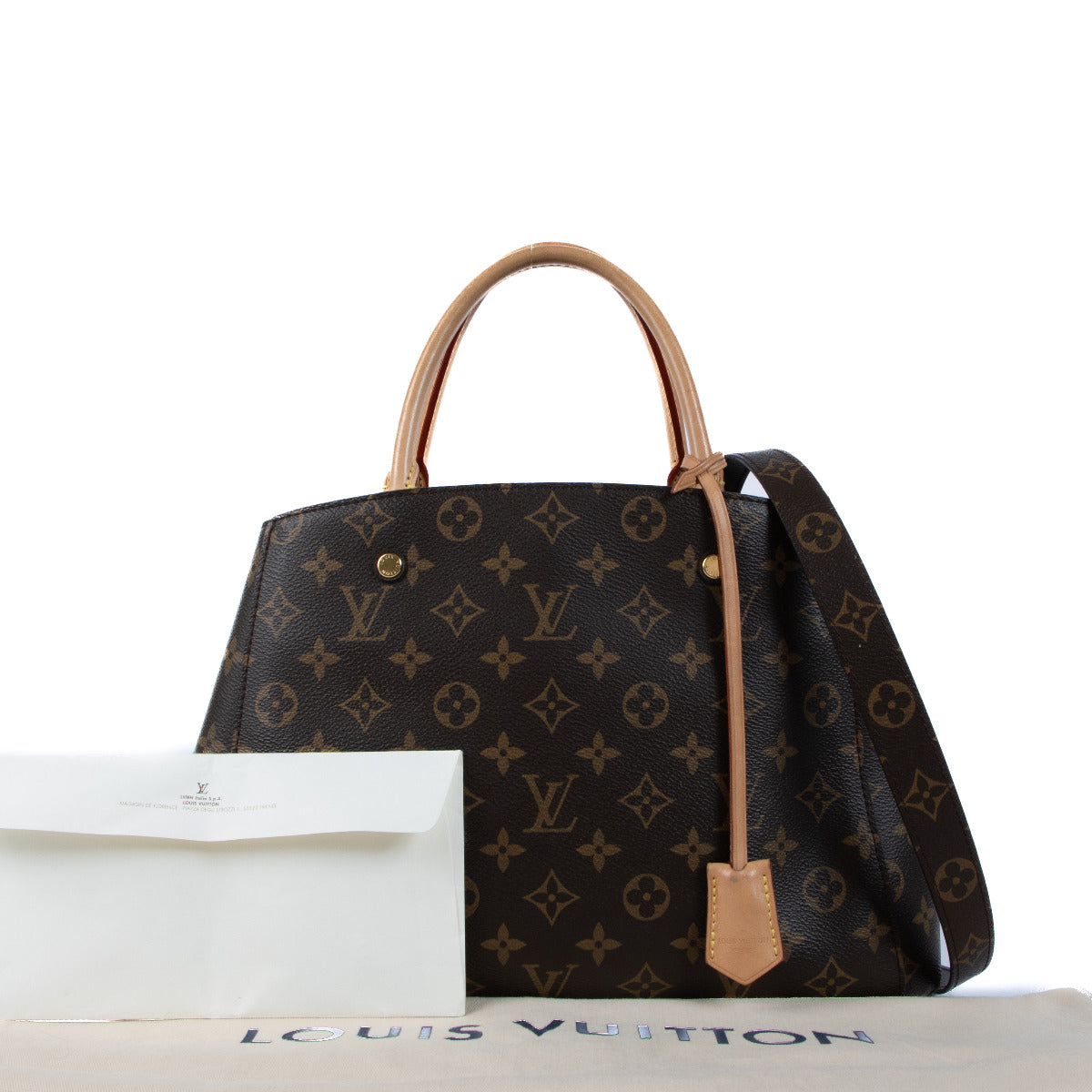Louis Vuitton Monogram Montaigne MM Top Handle