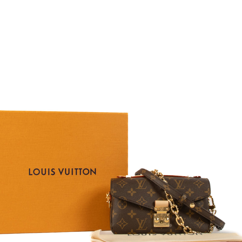 Louis Vuitton Monogram Pochette Métis East West Tas