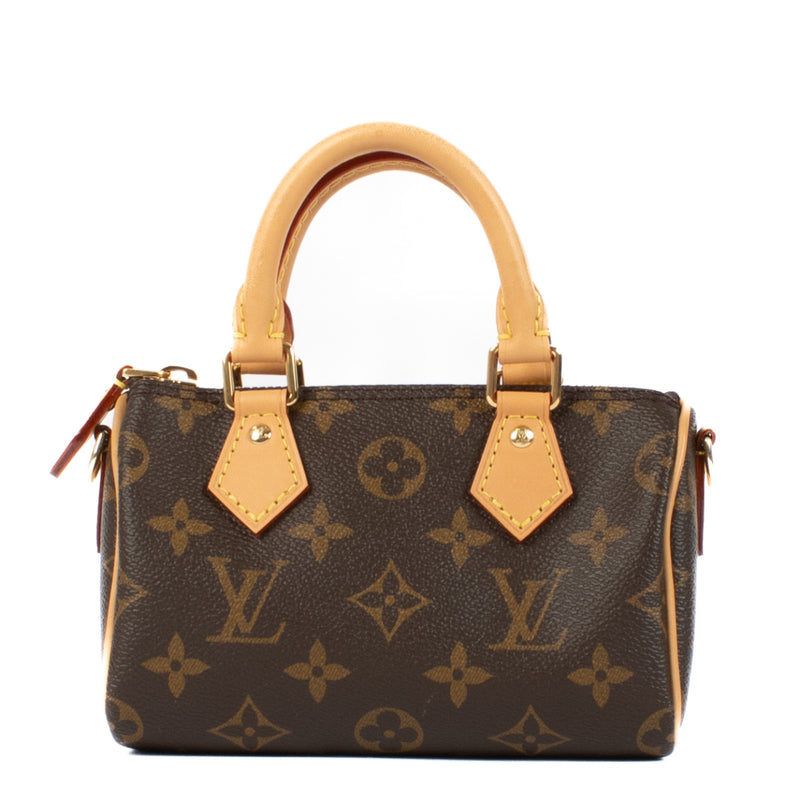 Louis Vuitton Monogram Speedy Nano Bag voor de beste prijs bij Labellov. We buy and sell your preloved and new designer bags.