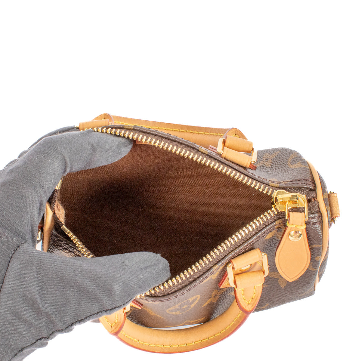 Sac Nano Speedy Monogram de Louis Vuitton