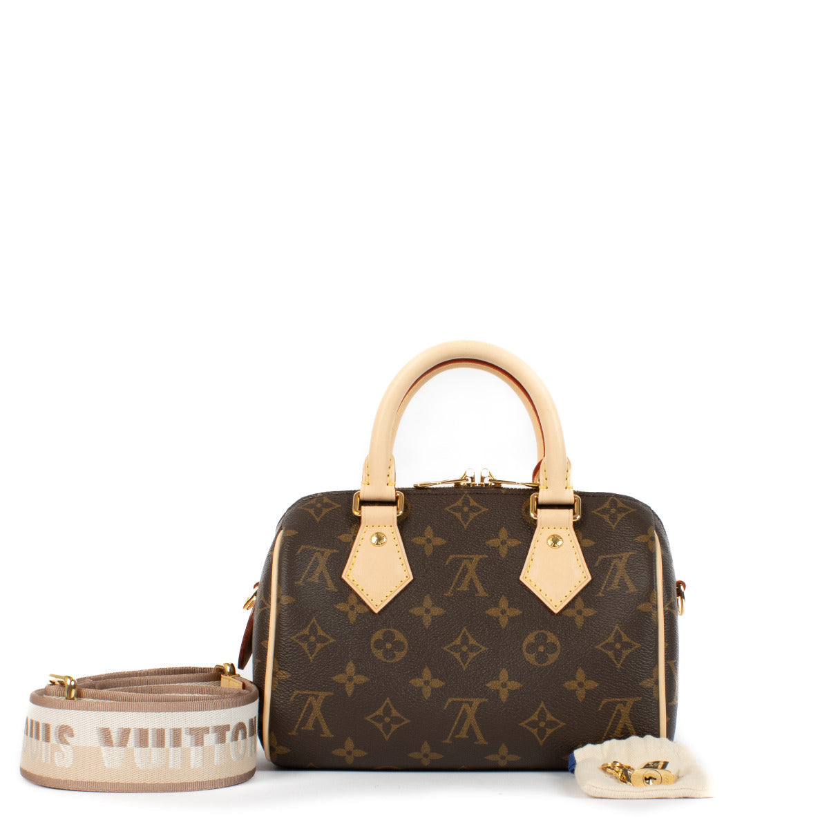 Louis Vuitton Mongram Canvas Speedy Bandoulière 20 Bag