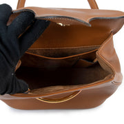 Shop vintage Delvaux Fauve Baltimore PM Top Handle Bag at Labellov